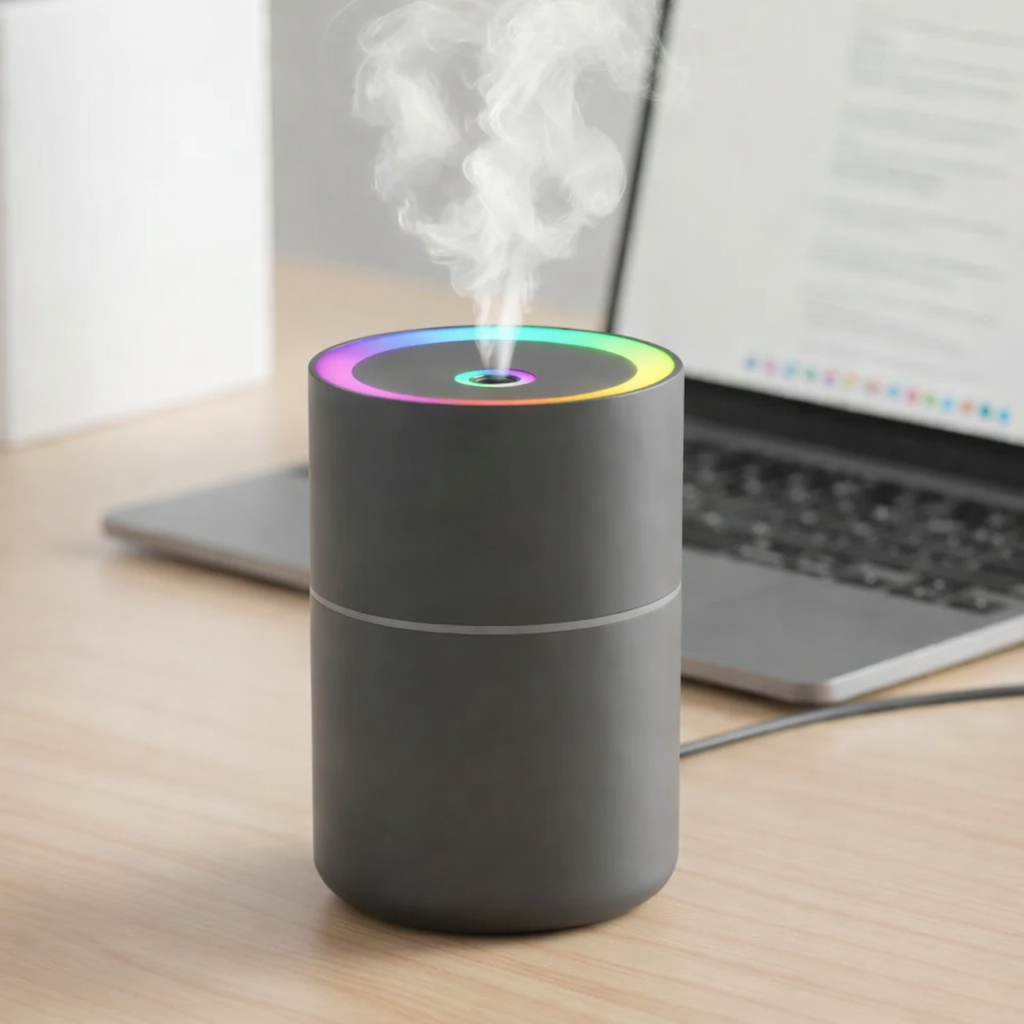 Mini Air Humidifier Aroma Diffuser for Allergies & Aromatherapy